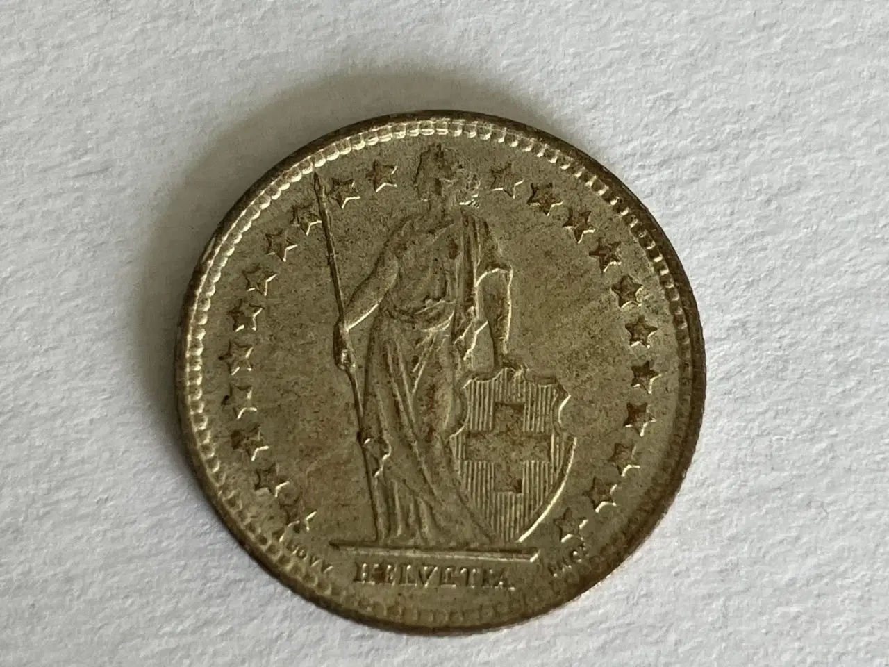 Billede 2 - 1/2 Franc Switzerland 1958