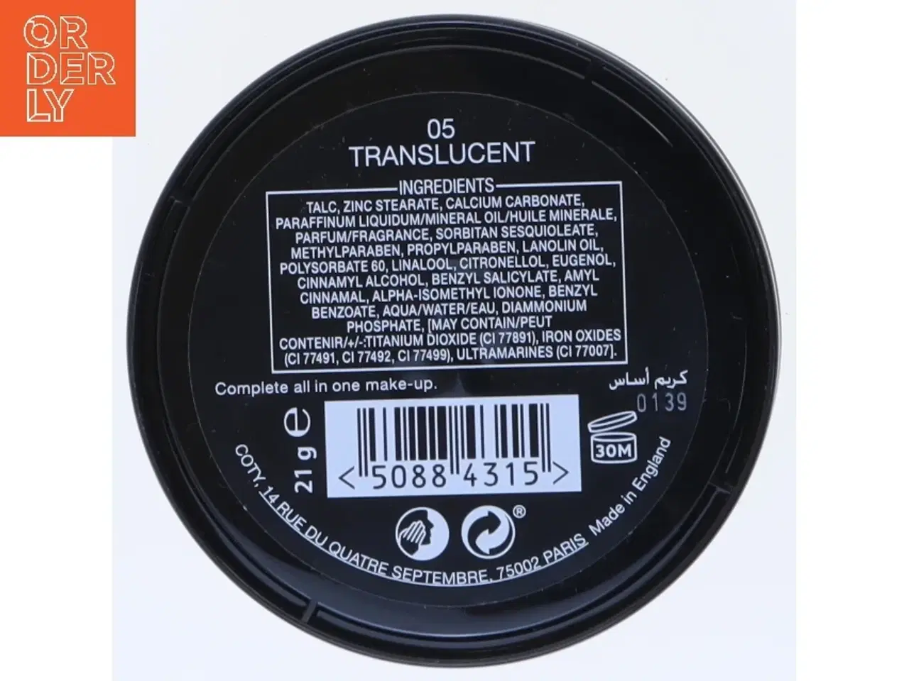 Billede 2 - Max Factor Creme Puff 05 Translucent fra Max Factor (str. 7,5 cm)