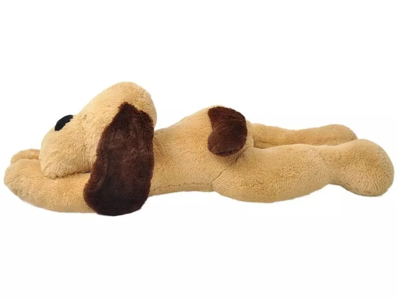 Billede 3 - Tøjdyr hund 120 cm plysstof brun