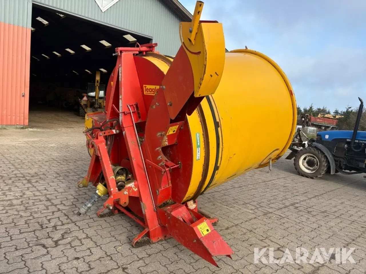 Billede 5 - Halmudlægger Teagle Tomahawk 5050 - brugt til jordbær
