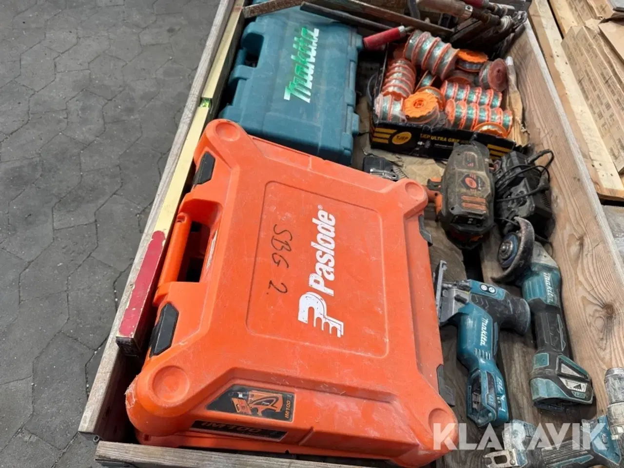 Billede 6 - Lot - Elværktøj – Makita, Paslode, bajonetsav m.m.