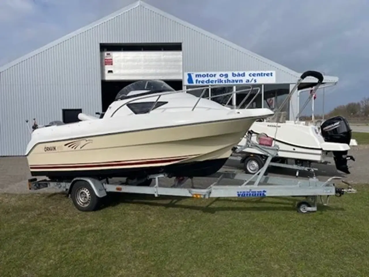 Billede 6 - med Mariner F60 samt Variant trailer