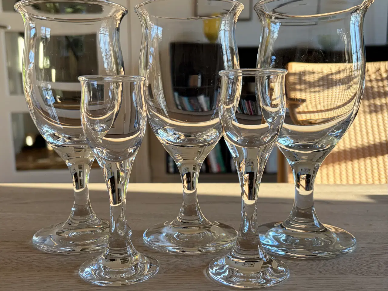 Billede 1 - IDEELLE ølglas - 3 stk. - Holmegaard + snaps