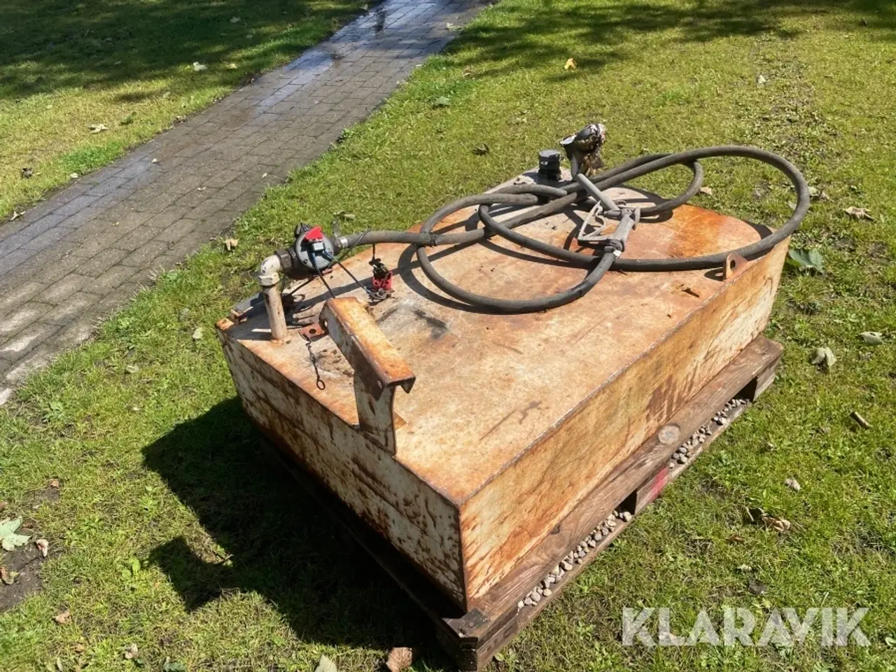 Billede 1 - Transportable diesel tank