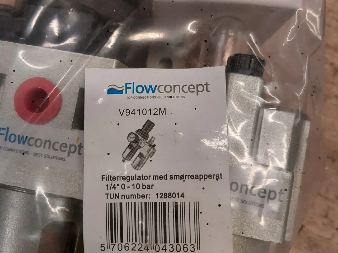 Billede 2 - Luft regulator med smøre apparat.