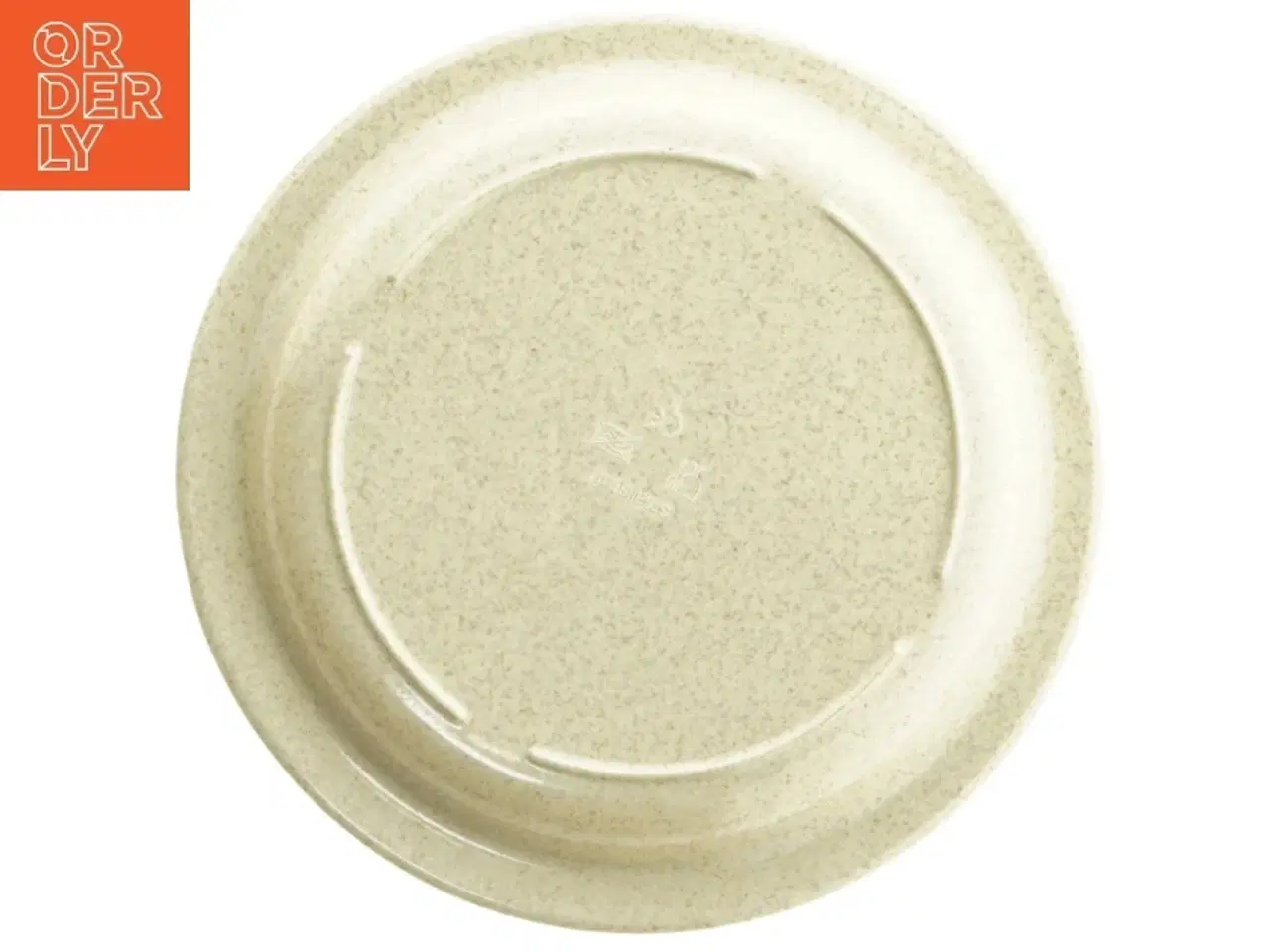 Billede 2 - Melamin tallerken med dekoration (str. 22 cm)
