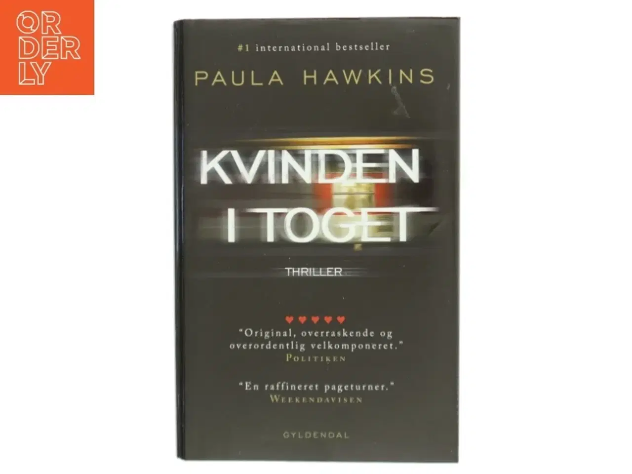 Billede 1 - Kvinden i toget : thriller (Klassesæt) af Paula Hawkins (Bog)