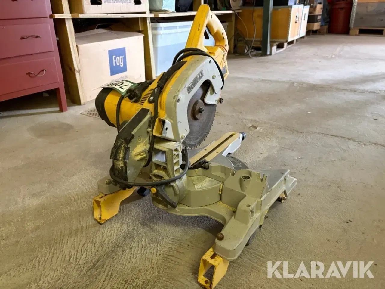 Billede 1 - Kap-/geringssav Dewalt DW707 Type 2