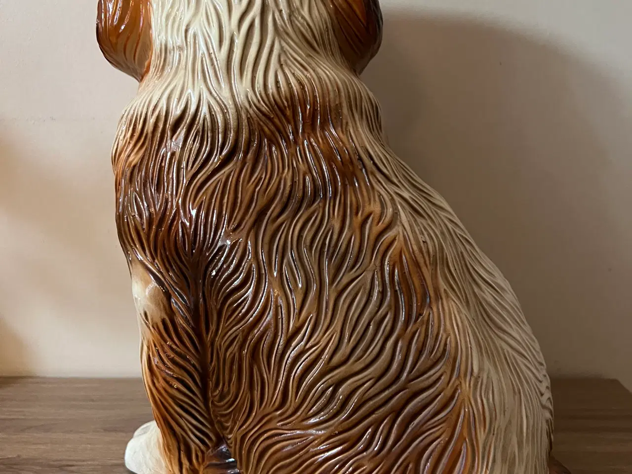 Billede 3 - Stor smuk vintage hunde figur fra 50’erne 