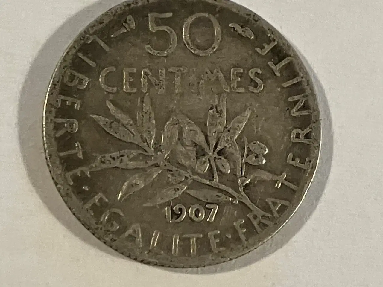 Billede 1 - 50 Centimes 1907 France