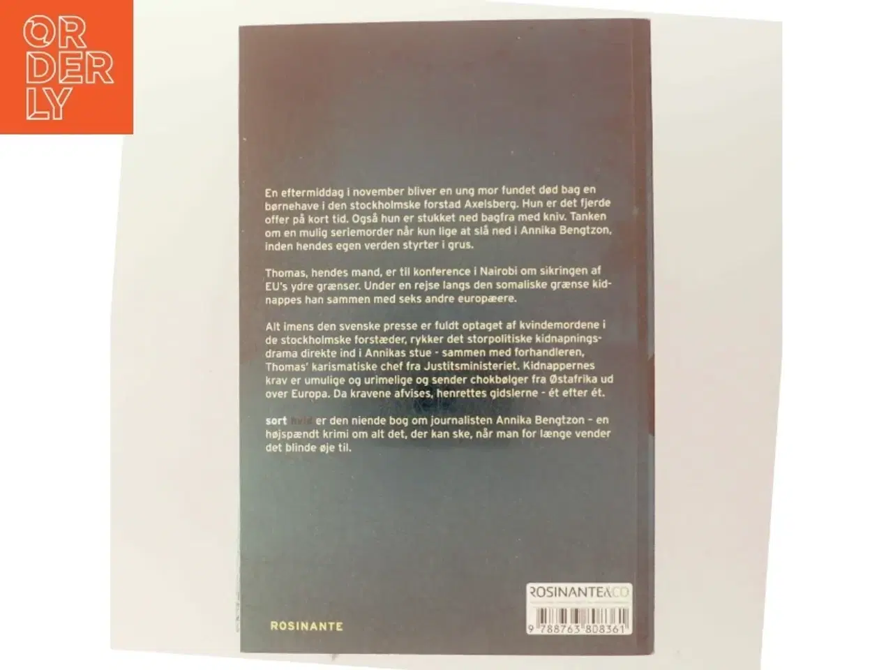 Billede 3 - Sort hvid af Liza Marklund (Bog)