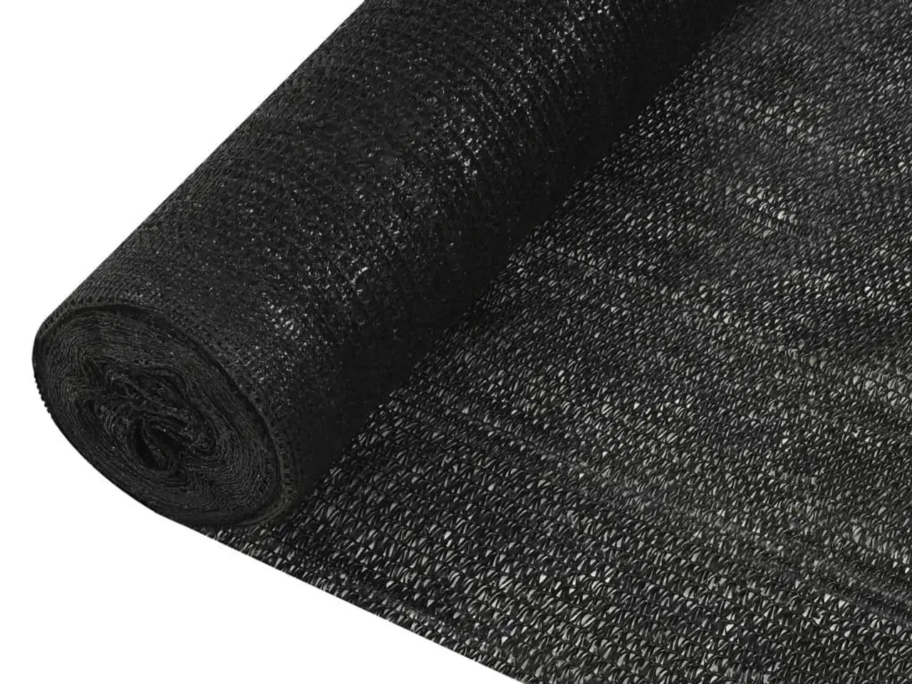 Billede 1 - Afskærmning 2x10 m HDPE 195 g/m² sort