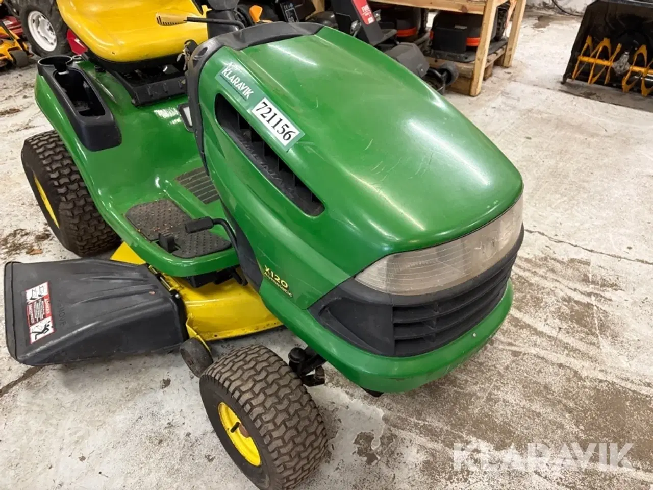 Billede 5 - Græsslåmaskine John Deere X120