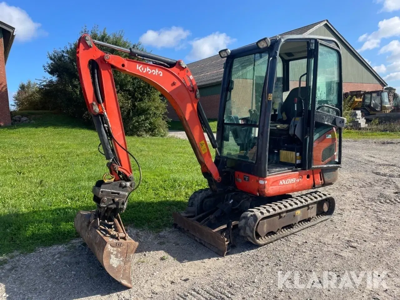 Billede 1 - Gravemaskine Kubota KX019-4 med Tiltfunktion