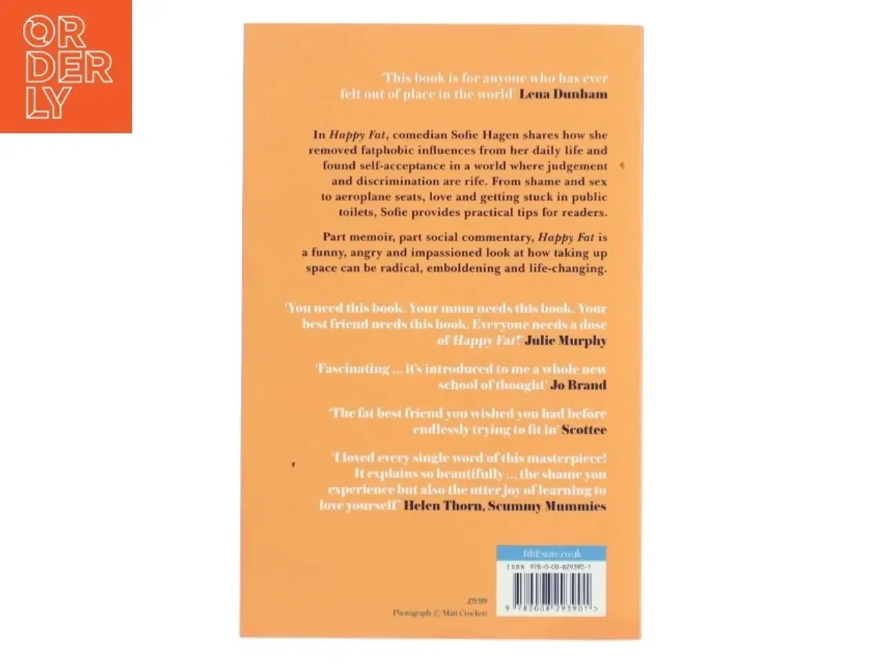 Billede 1 - Happy Fat af Sofie Hagen (Bog)