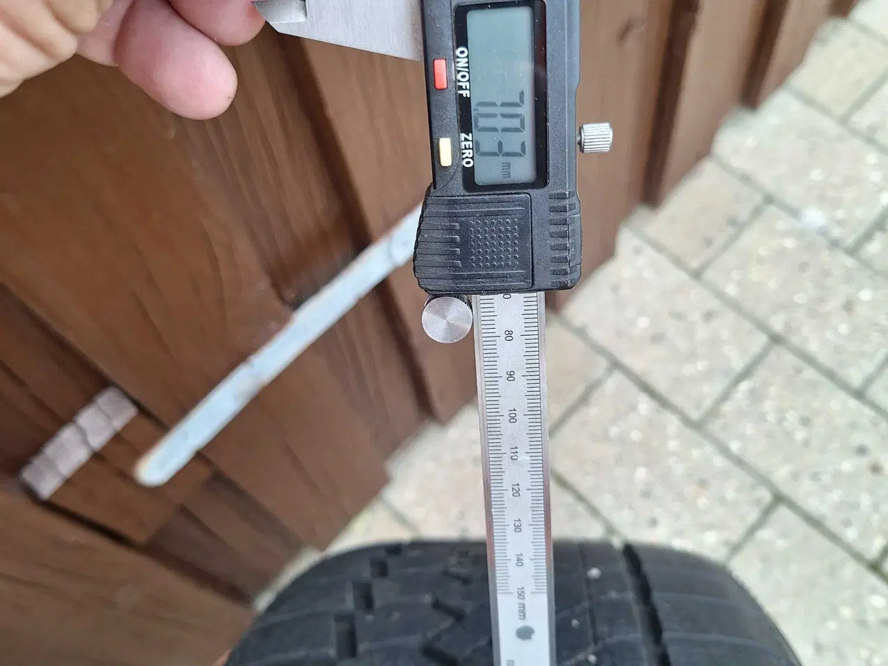 Billede 2 - 18" opel alu med vinterdæk