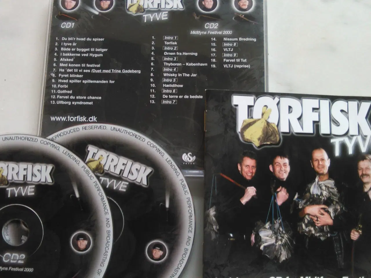 Billede 2 - TØRFISK: 20 + bonus CD fra Midtfynsk Festival 2000