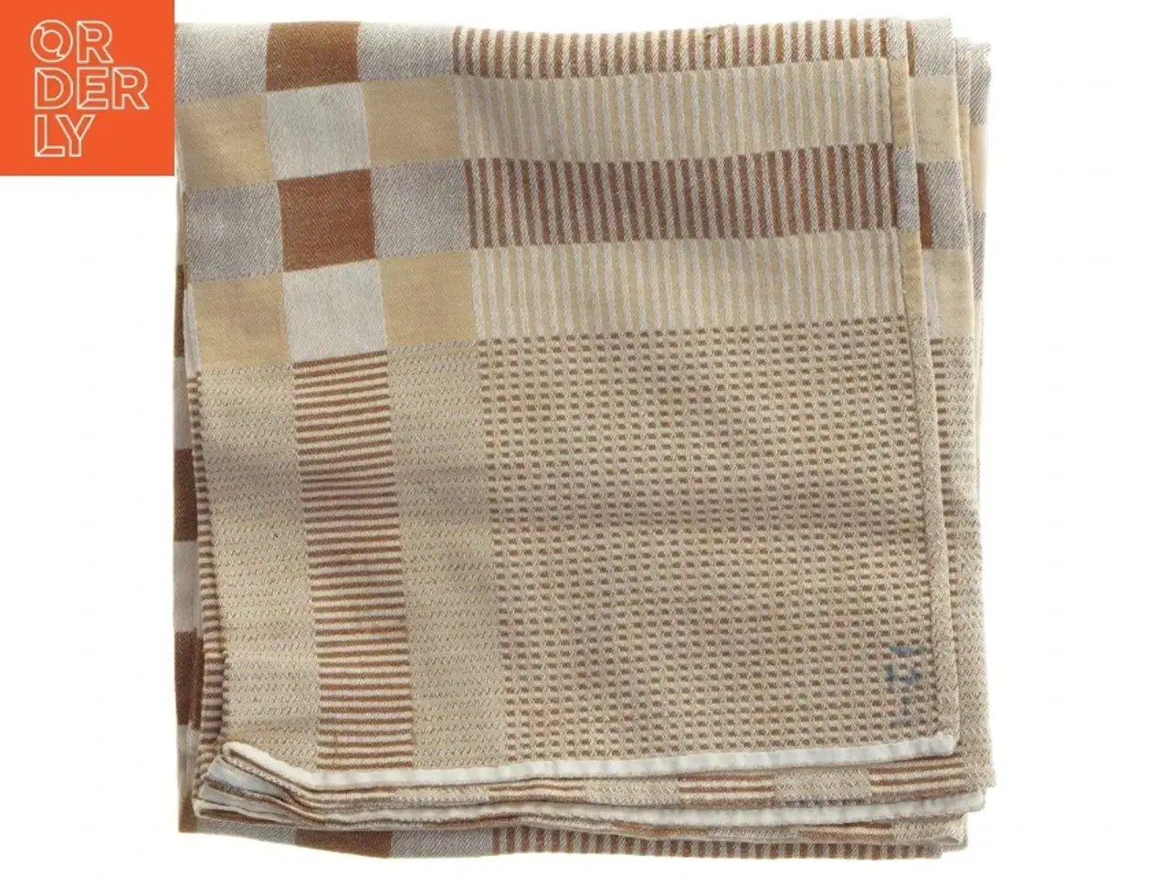 Billede 1 - Ternede tekstilstof (str. 96x108 cm)