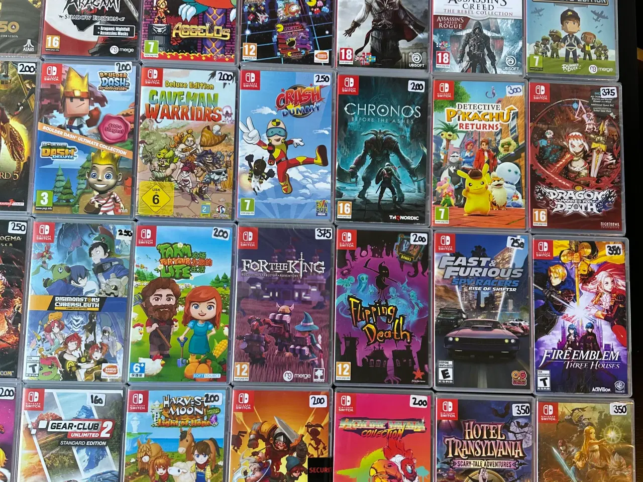 Billede 6 - Seperate Priser! 100 stk Nintendo Switch Spil