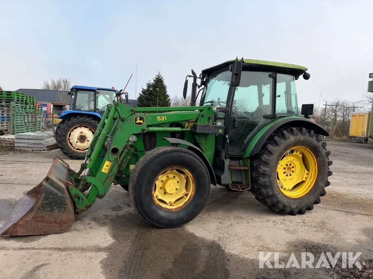Billede 2 - Traktor John Deere 5620 med frontlæsser