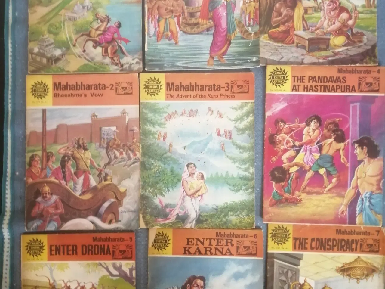 Billede 3 - Flotte Indiske Tegneserier fra Amar Chitra 80'erne