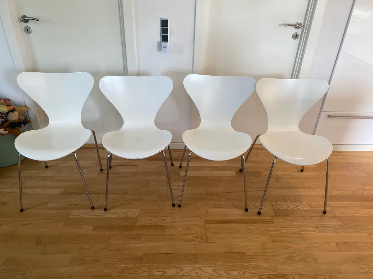 Billede 1 - 4 stk. Fritz Hansen 3107 Serie 7´er stole 