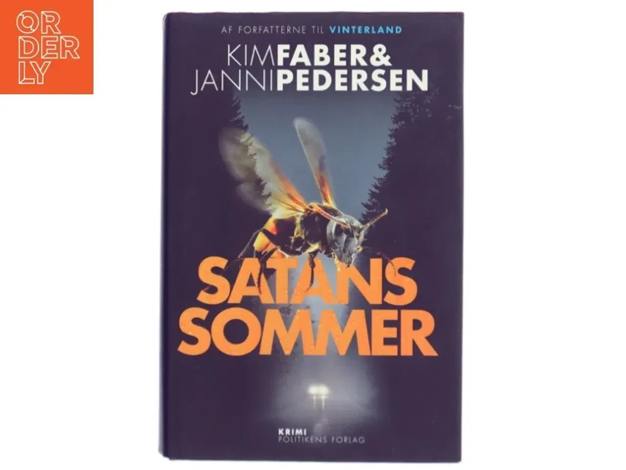 Billede 1 - Satans sommer : krimi af Kim Faber (Bog)