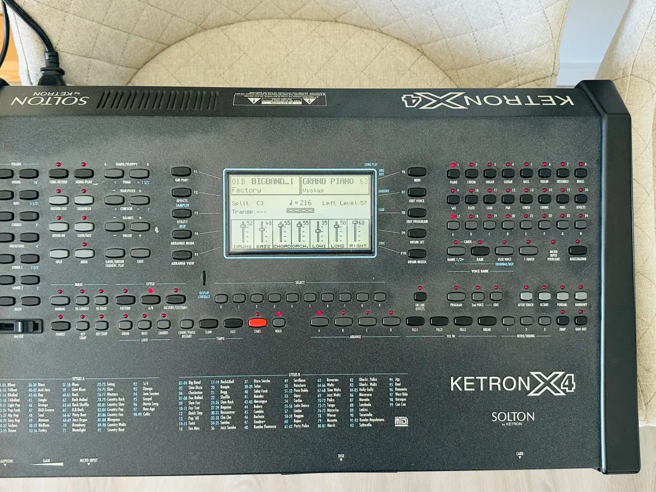 Billede 3 - Ketron X4 Lydmodul MIDI
