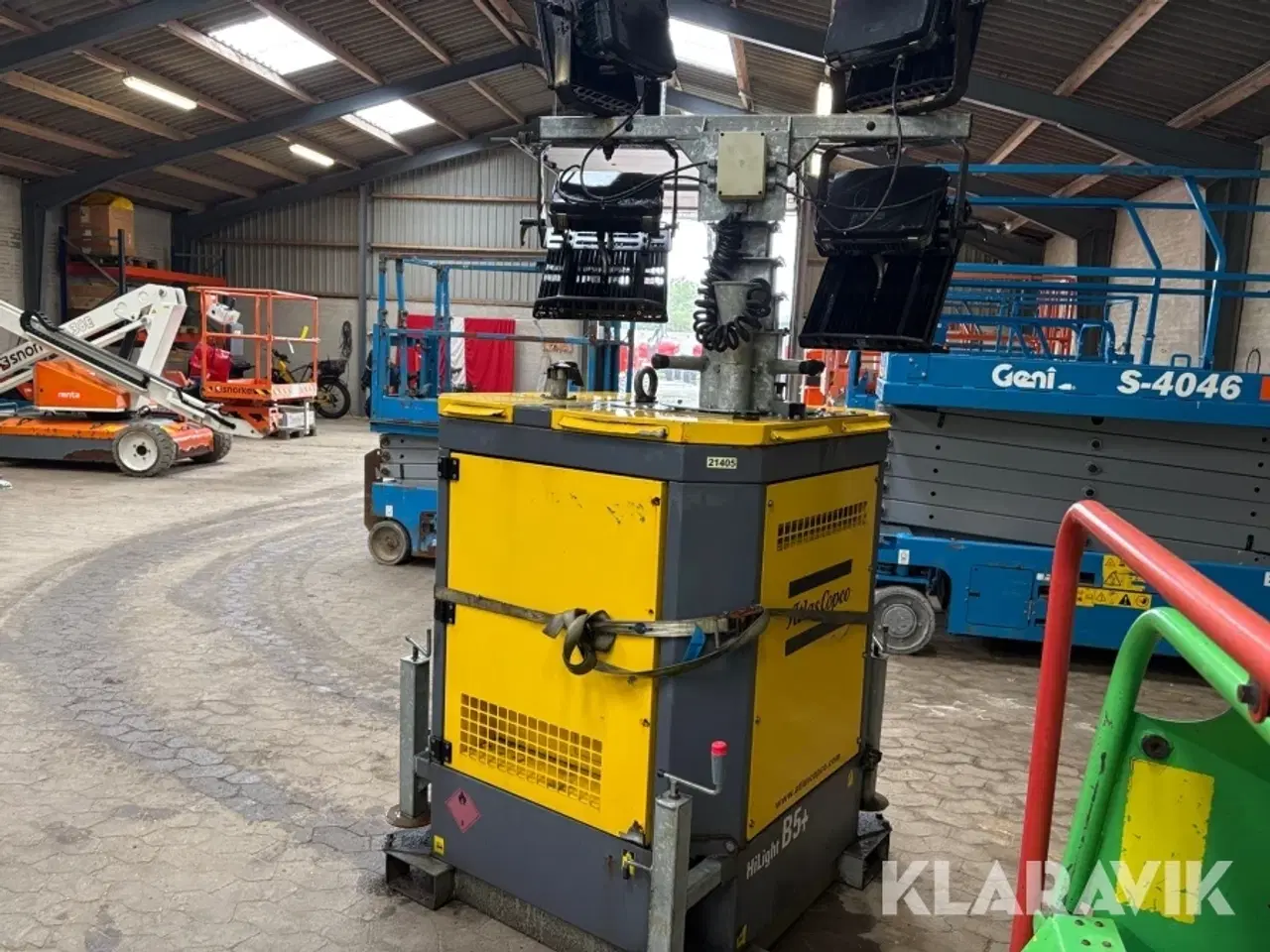 Billede 4 - Lys-tårn Atlas Copco HiLight B5+