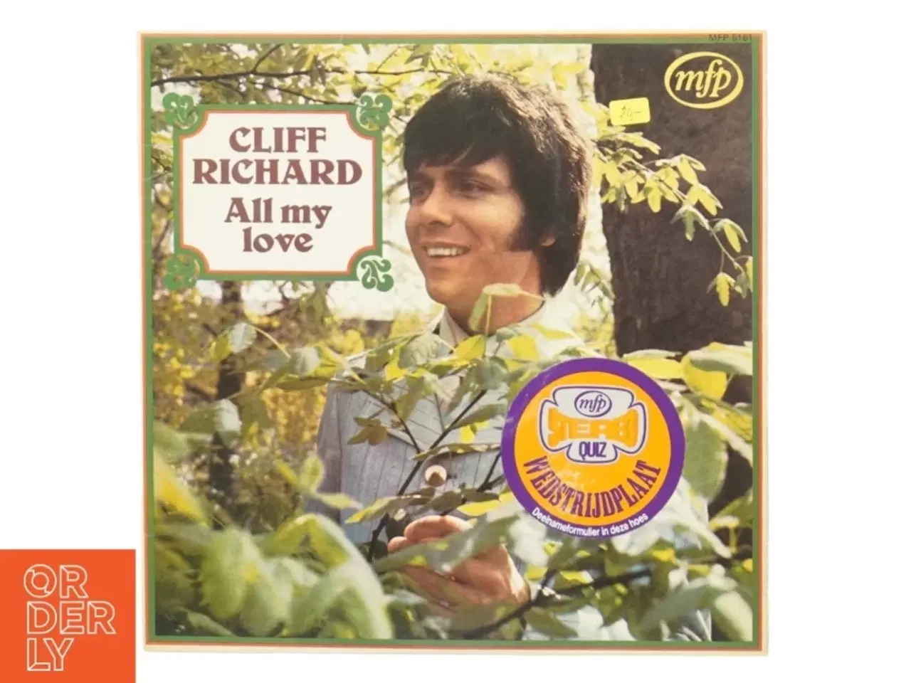 Billede 1 - Cliff Richard, all my love fra Mfp (str. 30 cm)