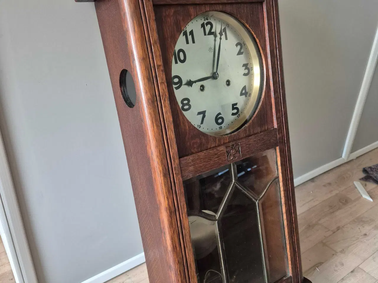 Billede 4 - Flot danskproduceret Junghans vægur 