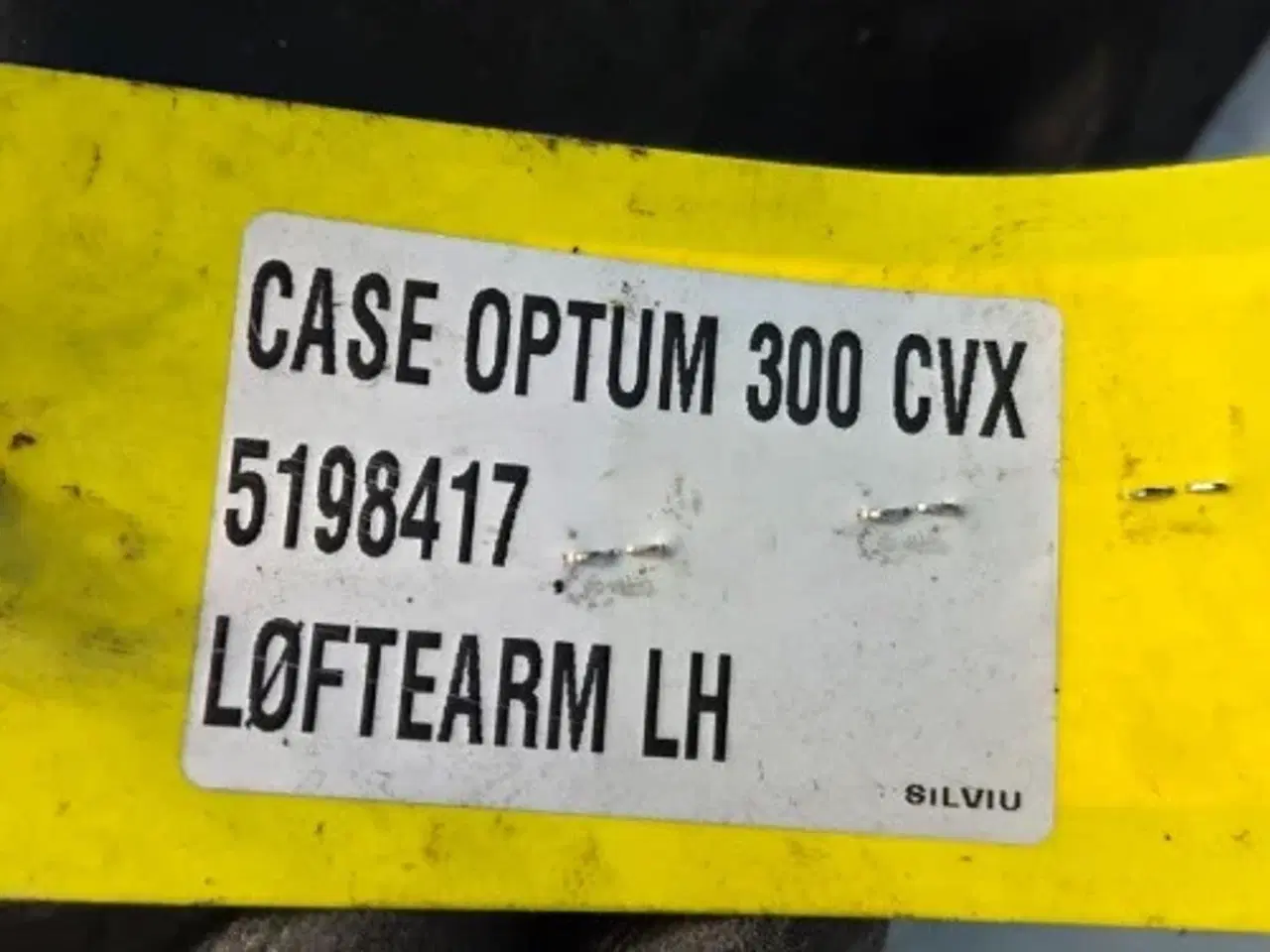 Billede 13 - Case Optum 300 Løftearm L. 5198417