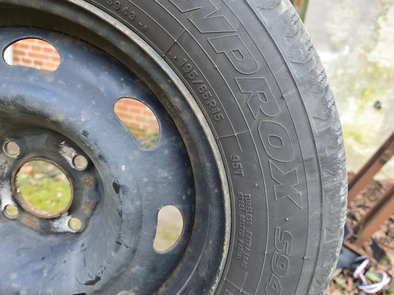 Billede 6 - Vinterdæk på stålfælge til Peugeot og Citroën 