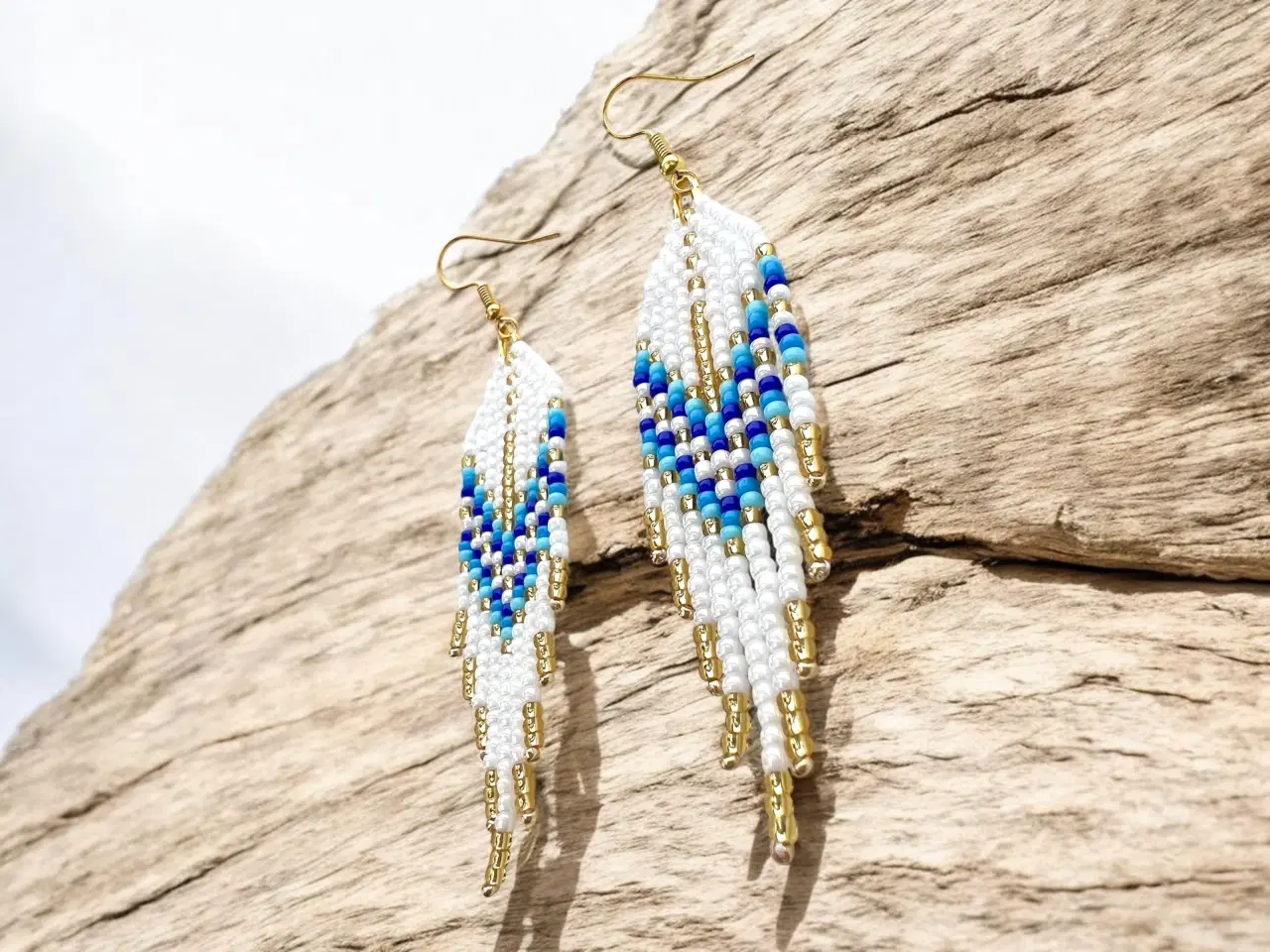 Billede 2 - Grønlandske perle øreringe