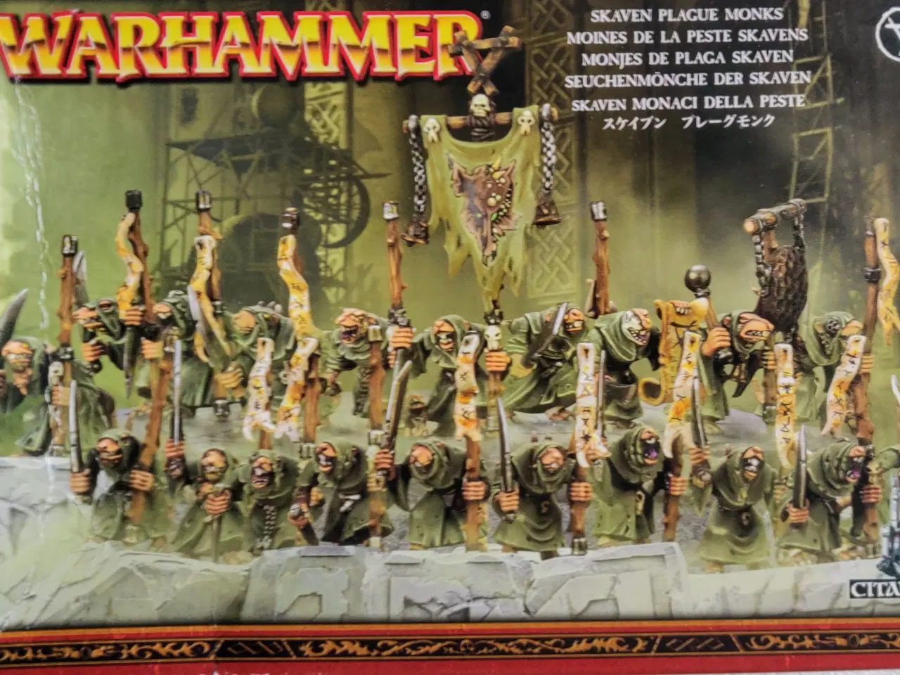 Billede 3 - Vampire Counts Dire Wolves & Skaven plague monks