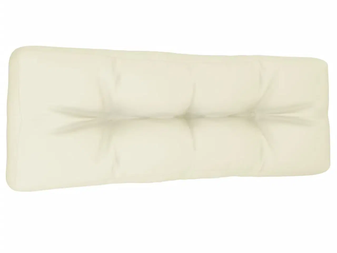 Billede 4 - Pallehynde 120x40x12 cm stof cremehvid