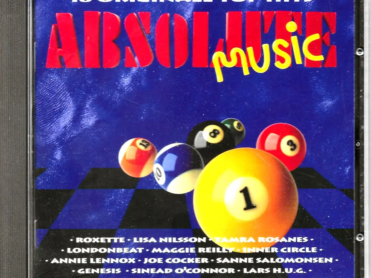 Billede 1 - Absolut Music. Syv CD'er. Nr. 1 - 5 og 7 og 8
