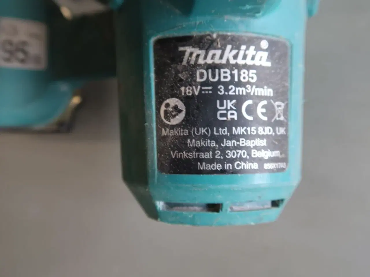 Billede 3 - Støvblæser MAKITA DUB185 med 1 batteri