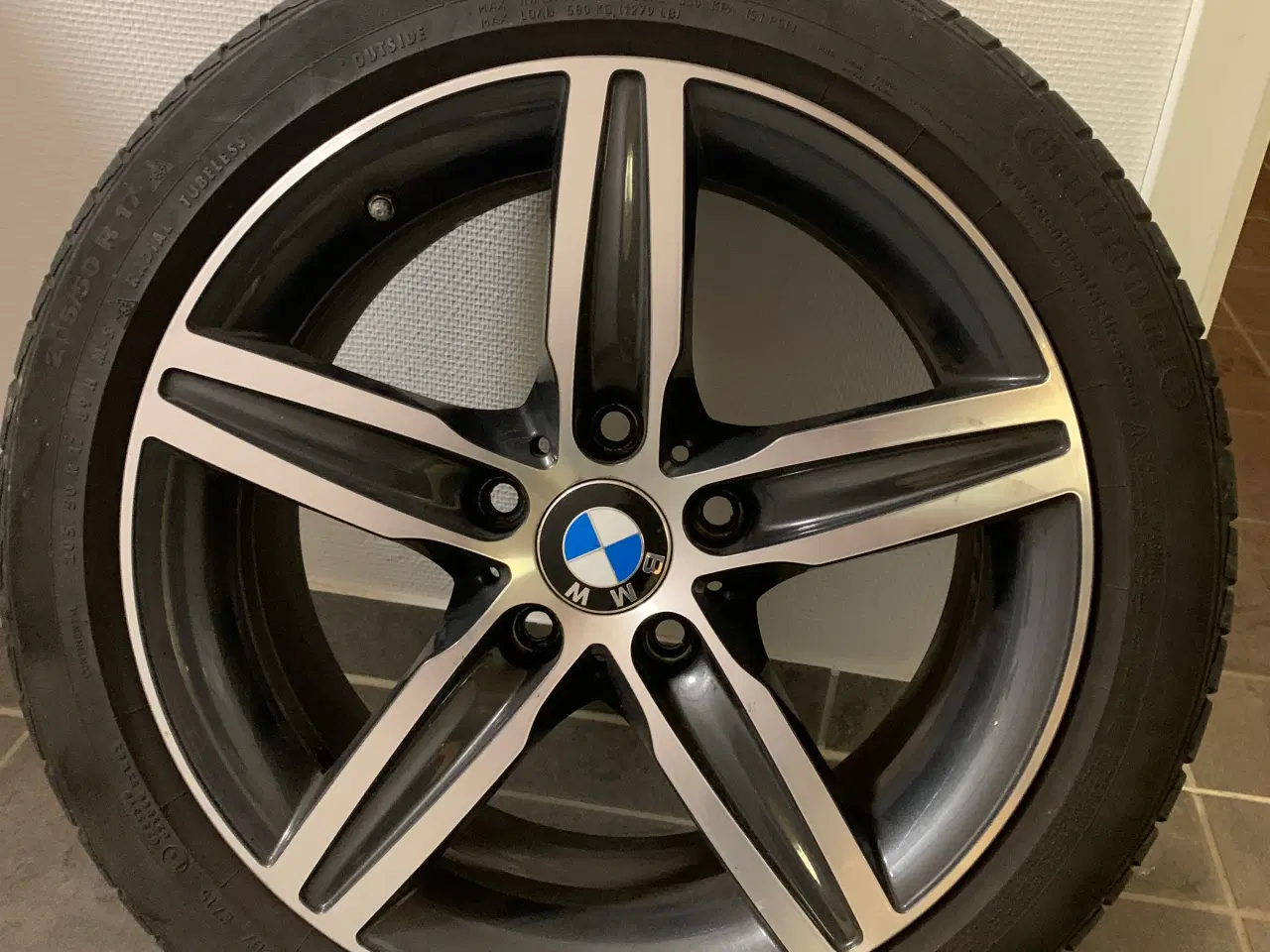 Billede 1 - Vinterhjul /dæk original BMW fælge