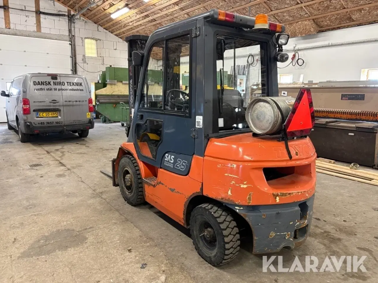 Billede 3 - Gaffeltruck Toyota 42-7FGF25 gas