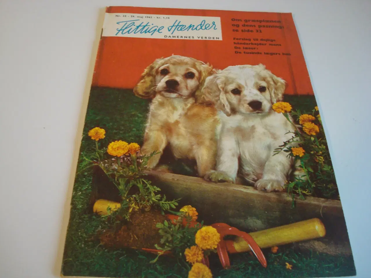 Billede 1 - RETRO Flittige Hænder nr. 22 1962, ugeblad