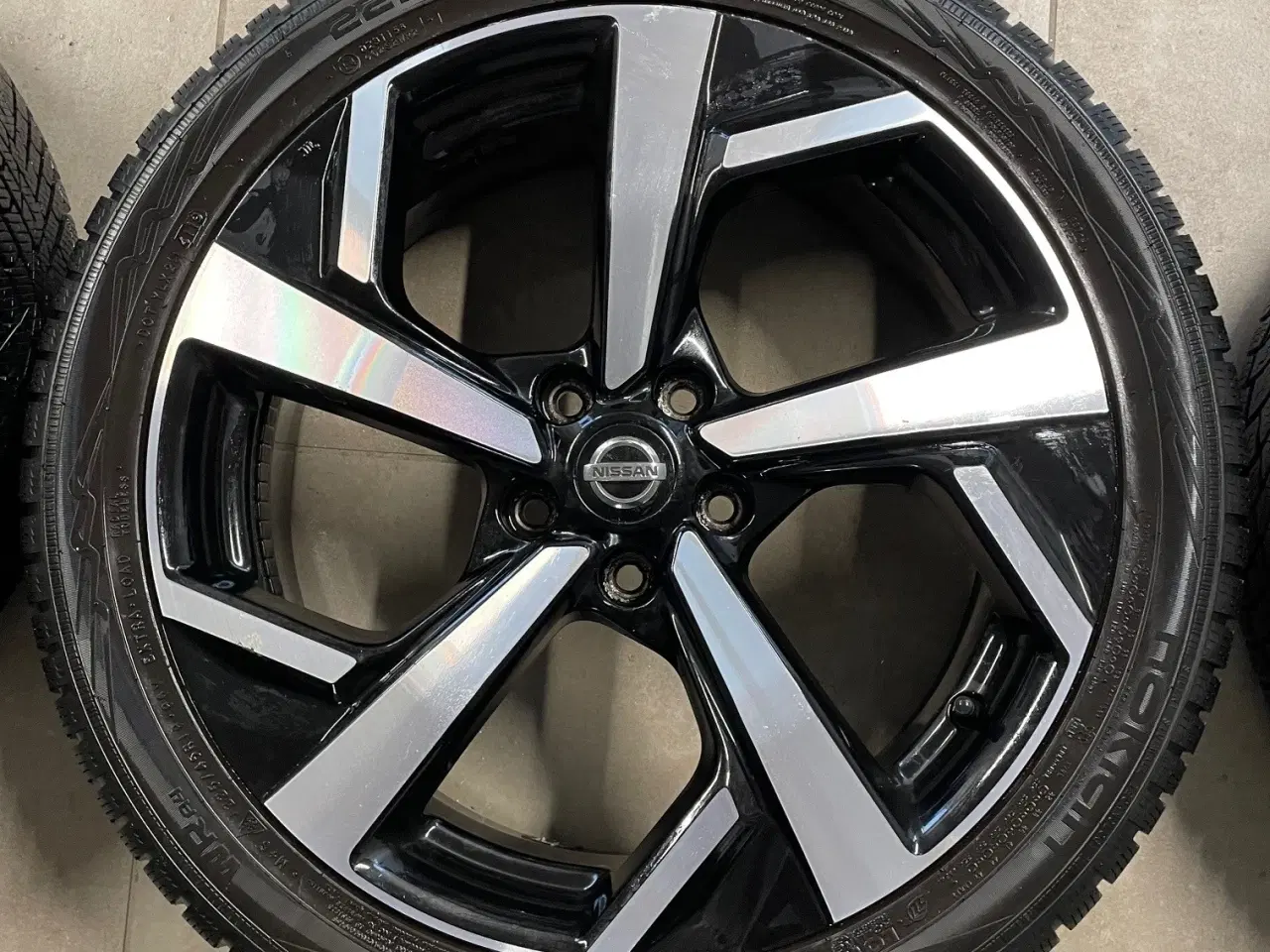 Billede 3 - 19" Alu fælge m. vinterdæk