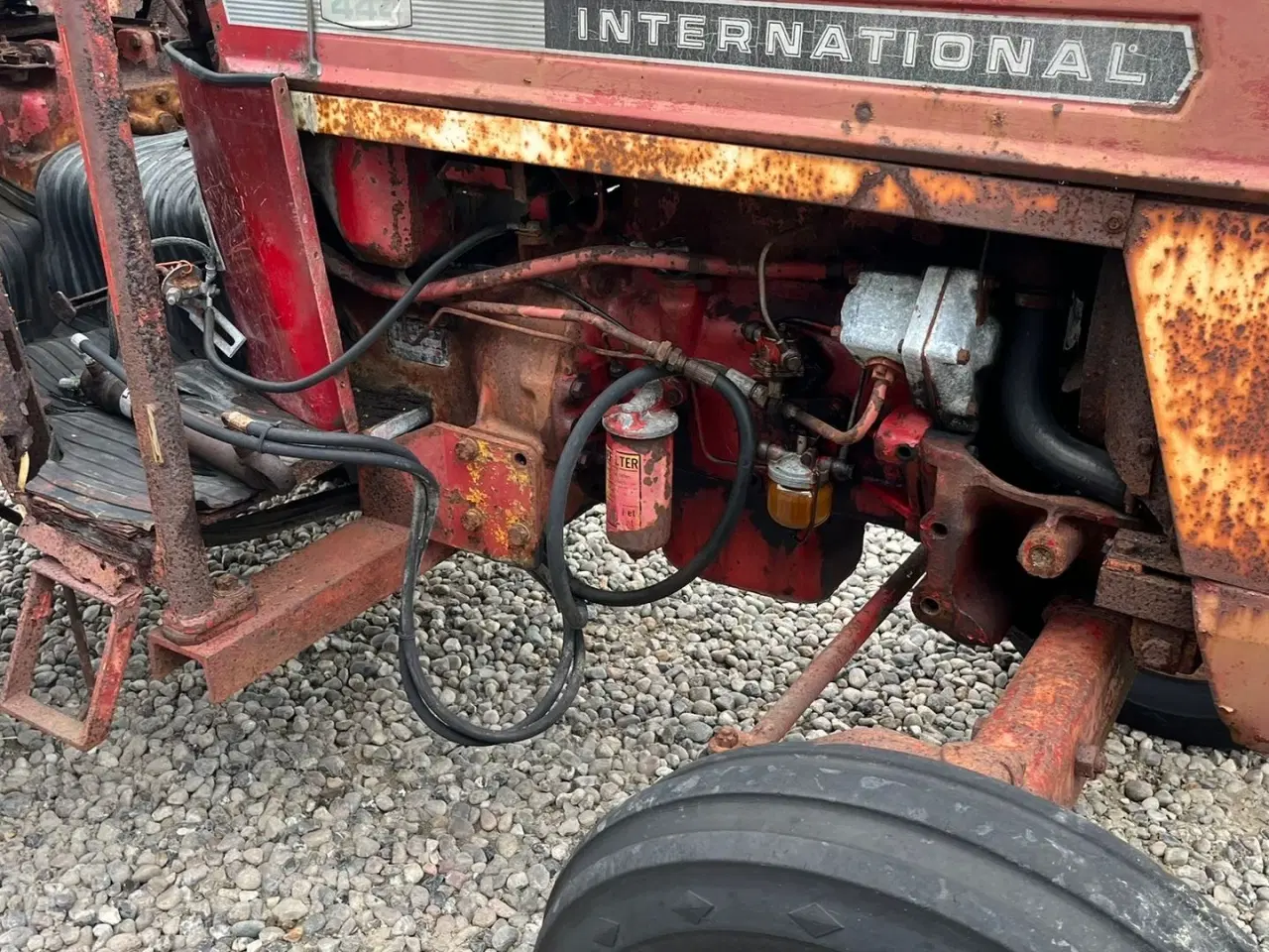 Billede 6 - IH 444 Motor sidder fast