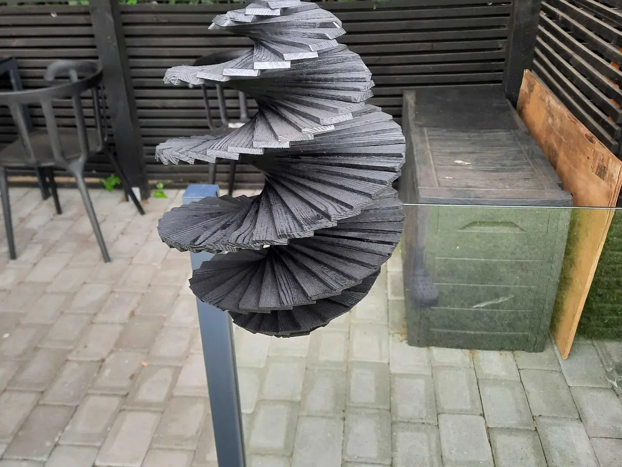 Billede 2 - Vind spiral udendørs