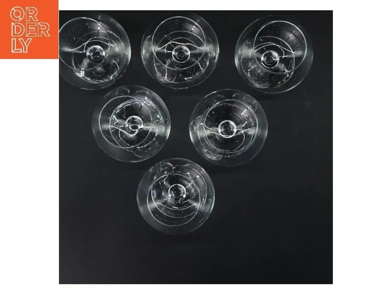 Billede 3 - 6 cognac glas (str. 6 stk Ø 6,5 cm højde 14,5 cm)