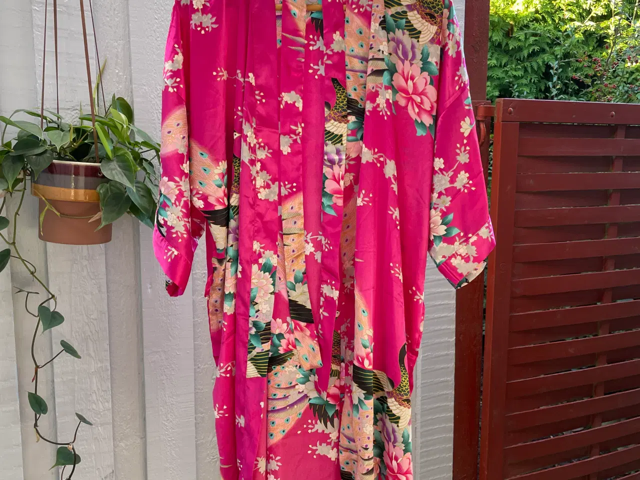 Billede 2 - Vintage Kimono i 100% silke - Ubrugt One Size