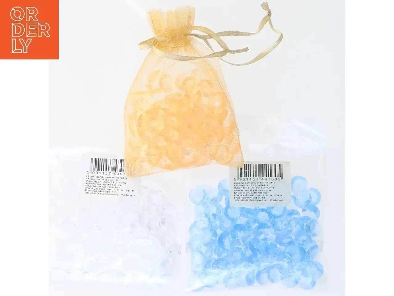 Billede 1 - Diamant konfetti i forskellige farver