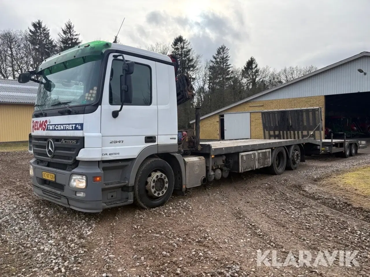 Billede 1 - Lastbil Mercedes-Benz 2541 med kærre