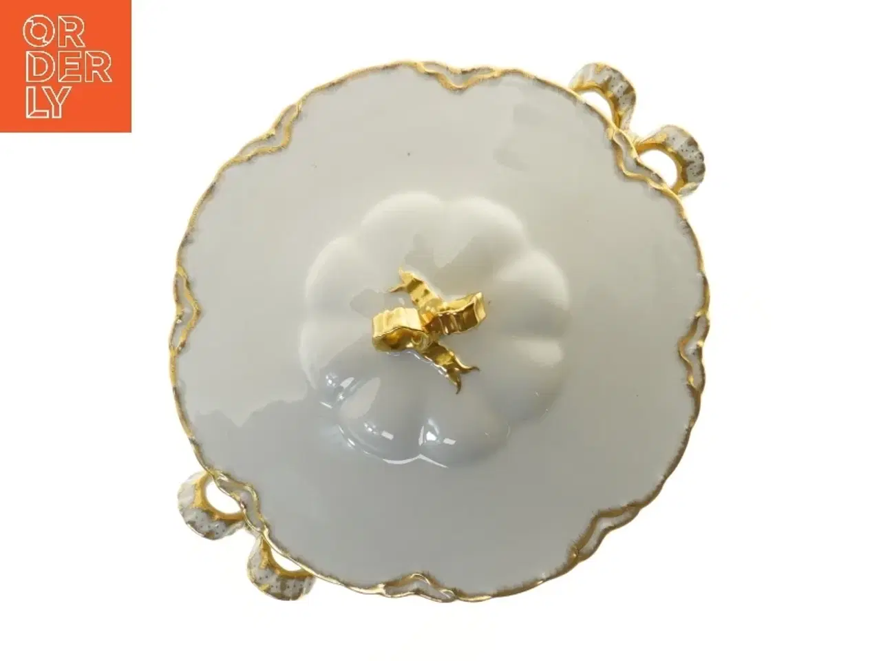 Billede 2 - porcelæns skål med låg fra Haviland (str. Ø 21x8 cm)