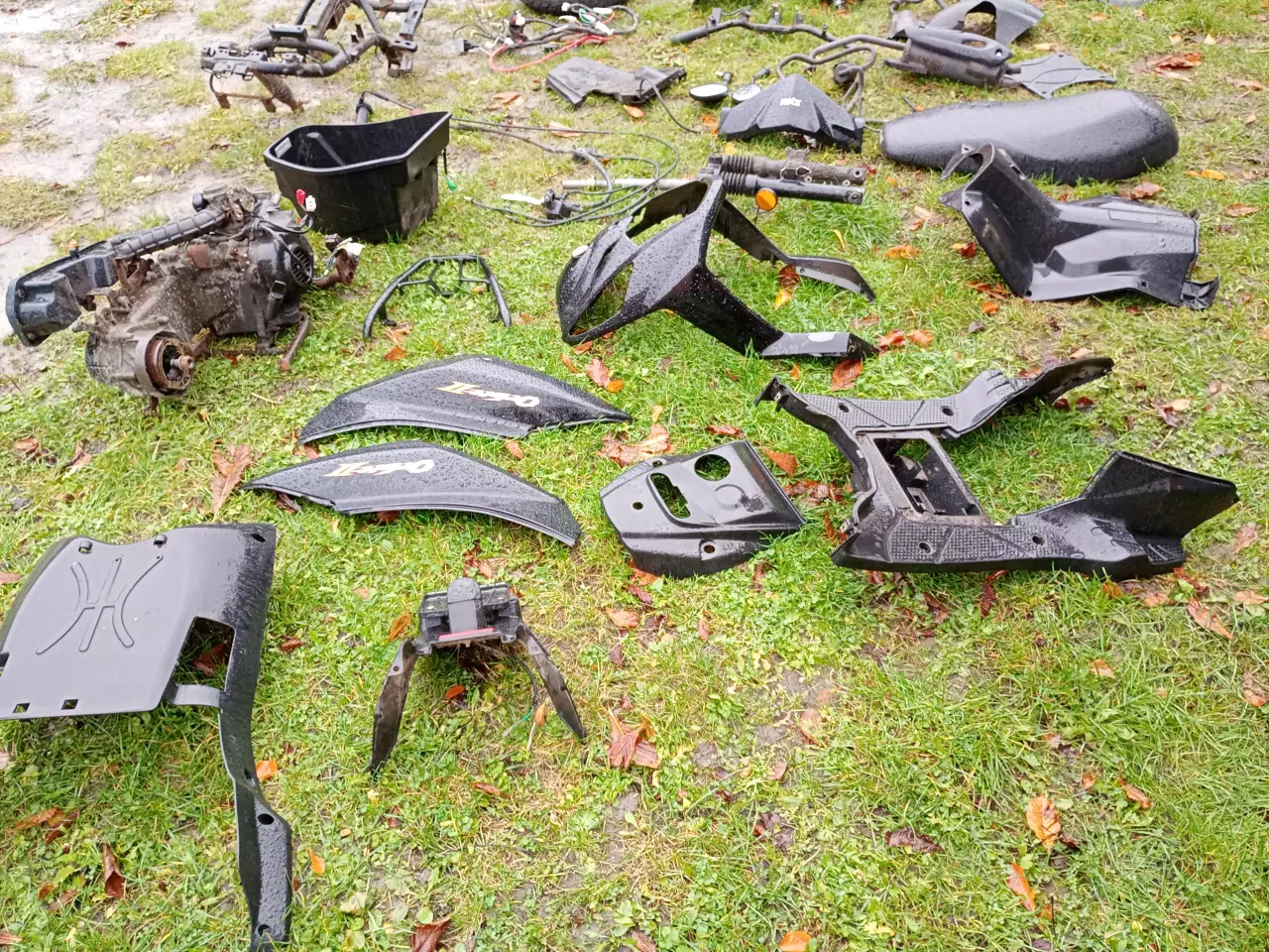 Billede 2 - Dele til Sym Orbit 2 sælges  30 knallert